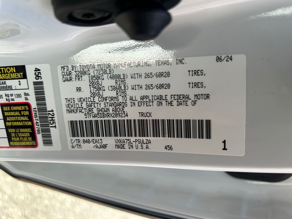 2024 Toyota Tundra Limited