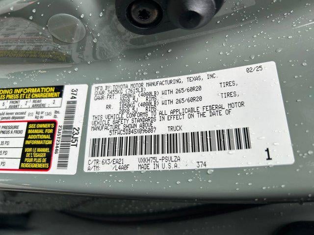 2025 Toyota TUNDRA HV 4X4 Limited