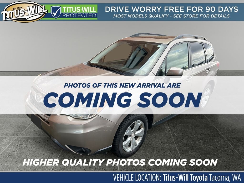 2015 Subaru Forester 2.5i Limited