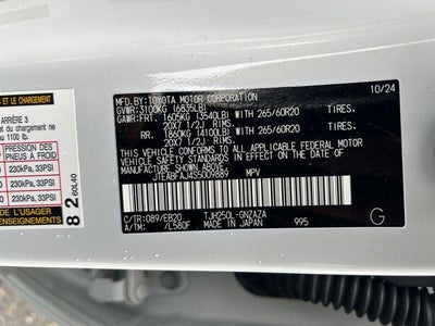 2025 Toyota LAND CRUISER Base