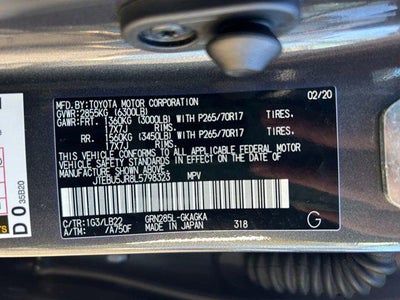 2020 Toyota 4RUNNER SR5 Premium