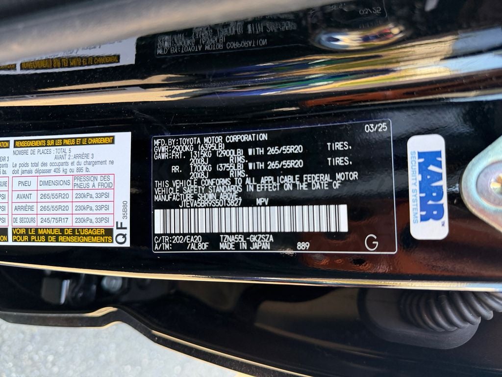 2025 Toyota 4Runner TRD Sport Premium