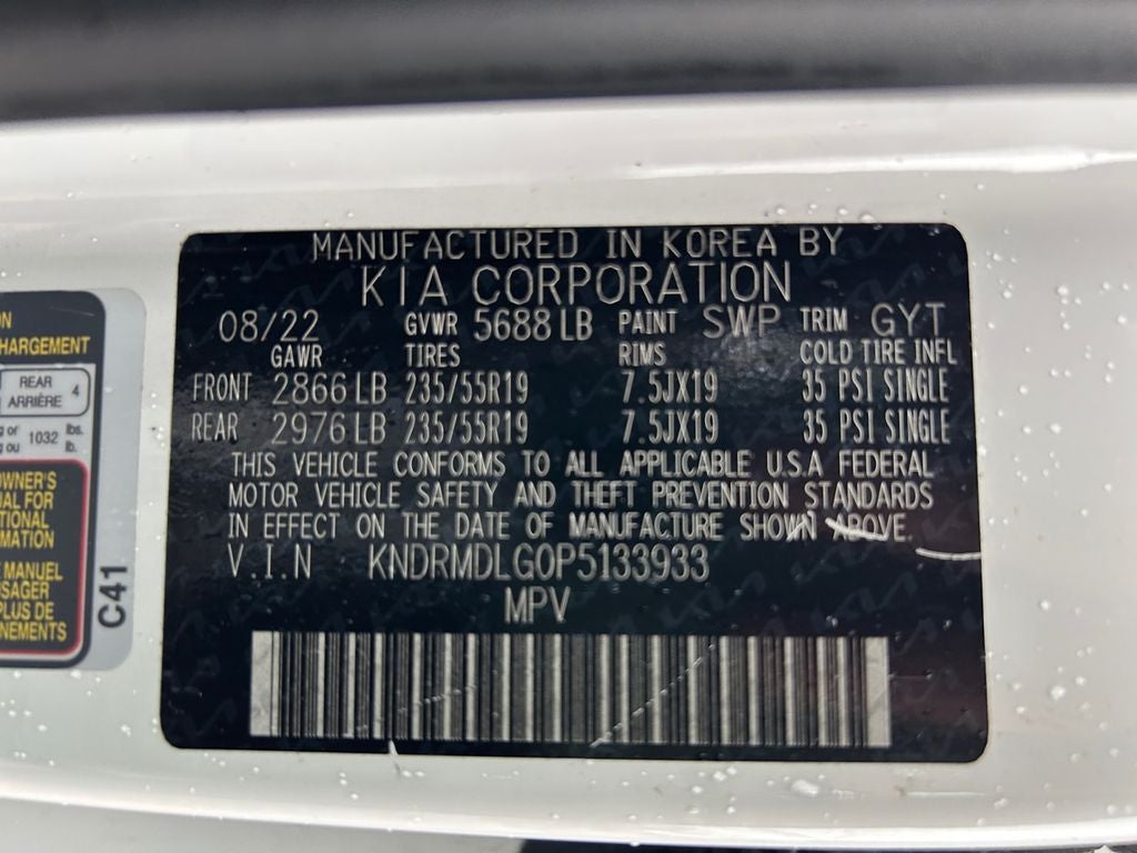 2023 Kia Sorento SX Prestige 38 MPG