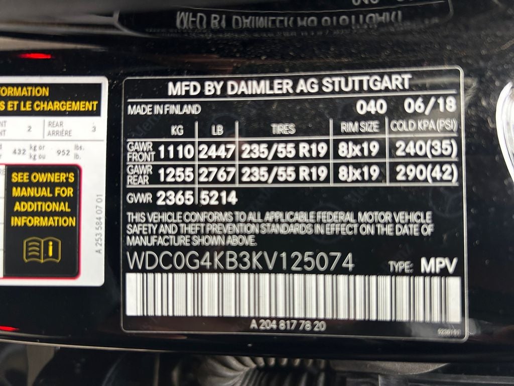 2019 Mercedes-Benz GLC-Class GLC 300 4MATIC®