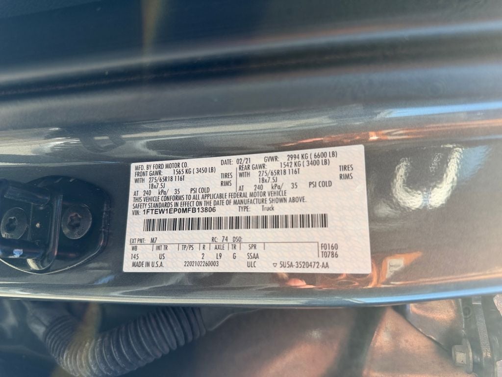 2021 Ford F-150 XLT