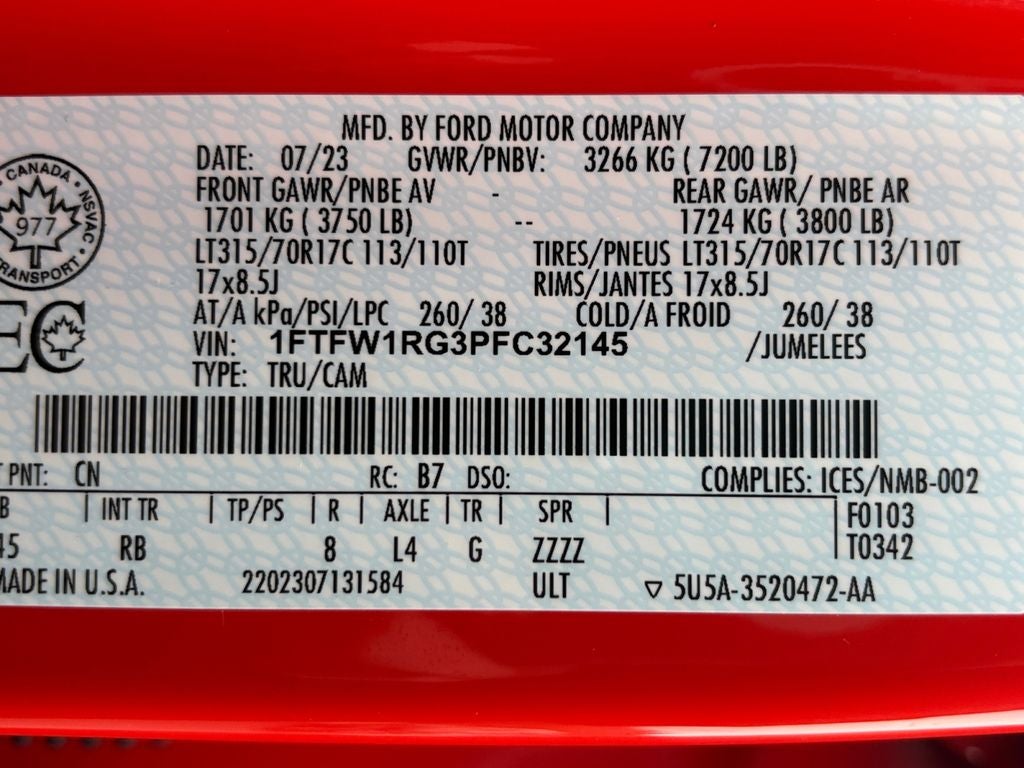 2023 Ford F-150 Raptor