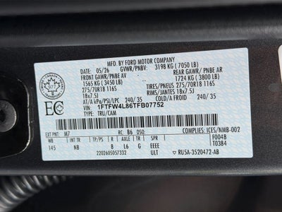 2026 Ford F-150 Tremor