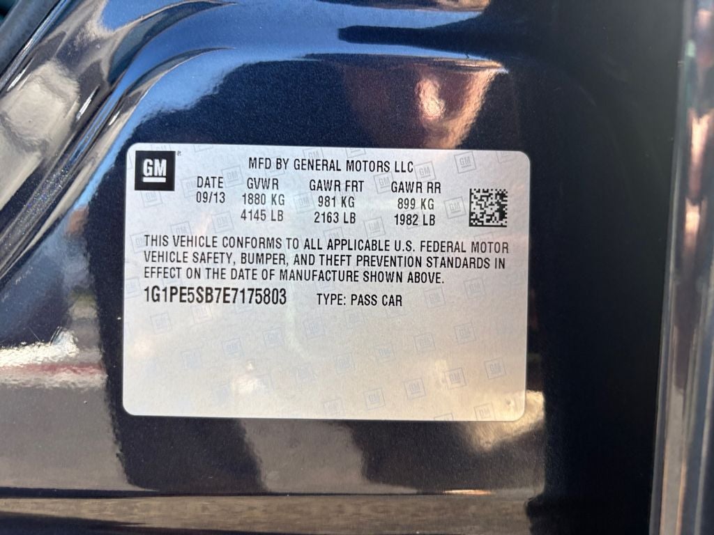 2014 Chevrolet Cruze 2LT