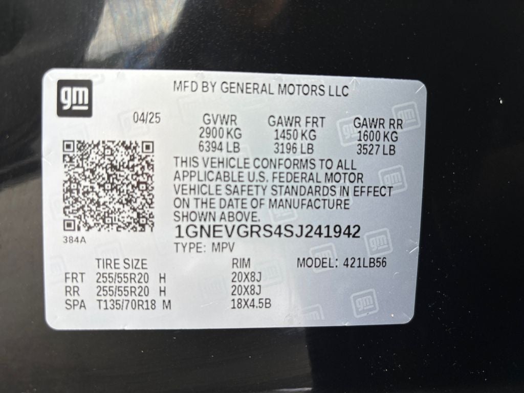 2025 Chevrolet Traverse LT 2LT