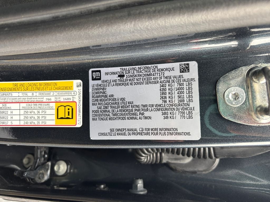 2021 Chevrolet Tahoe RST