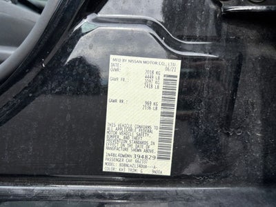 2021 Nissan Altima 2.5 SV