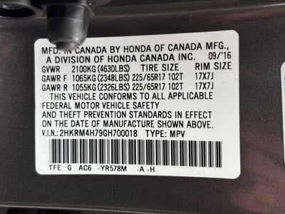 2016 Honda CR-V EX-L