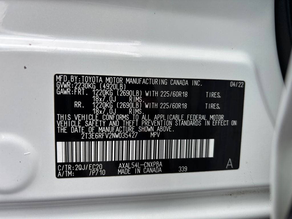 2022 Toyota RAV4 Hybrid XSE