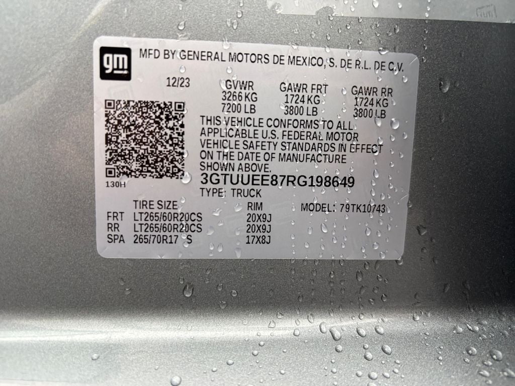 2024 GMC Sierra 1500 AT4