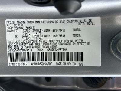 2021 Toyota Tacoma TRD Off-Road V6