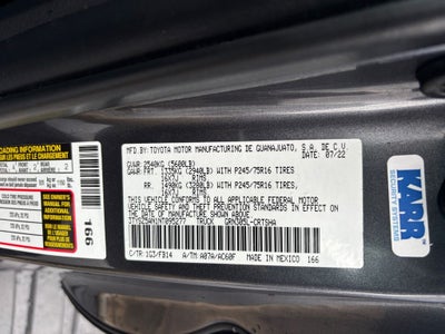 2022 Toyota Tacoma SR V6