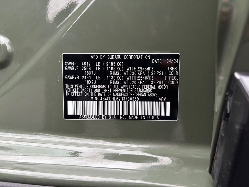 2024 Subaru Crosstrek Limited