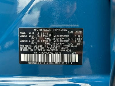 2025 Subaru Crosstrek Wilderness