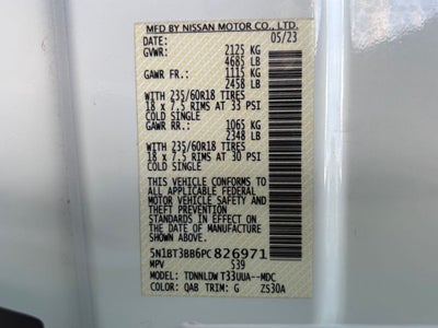 2023 Nissan Rogue SV