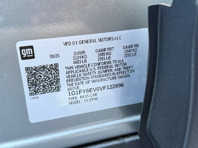 2027 Chevrolet Bolt LT