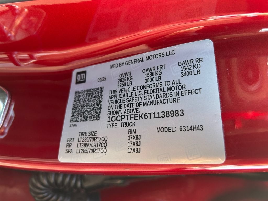 2026 Chevrolet Colorado ZR2