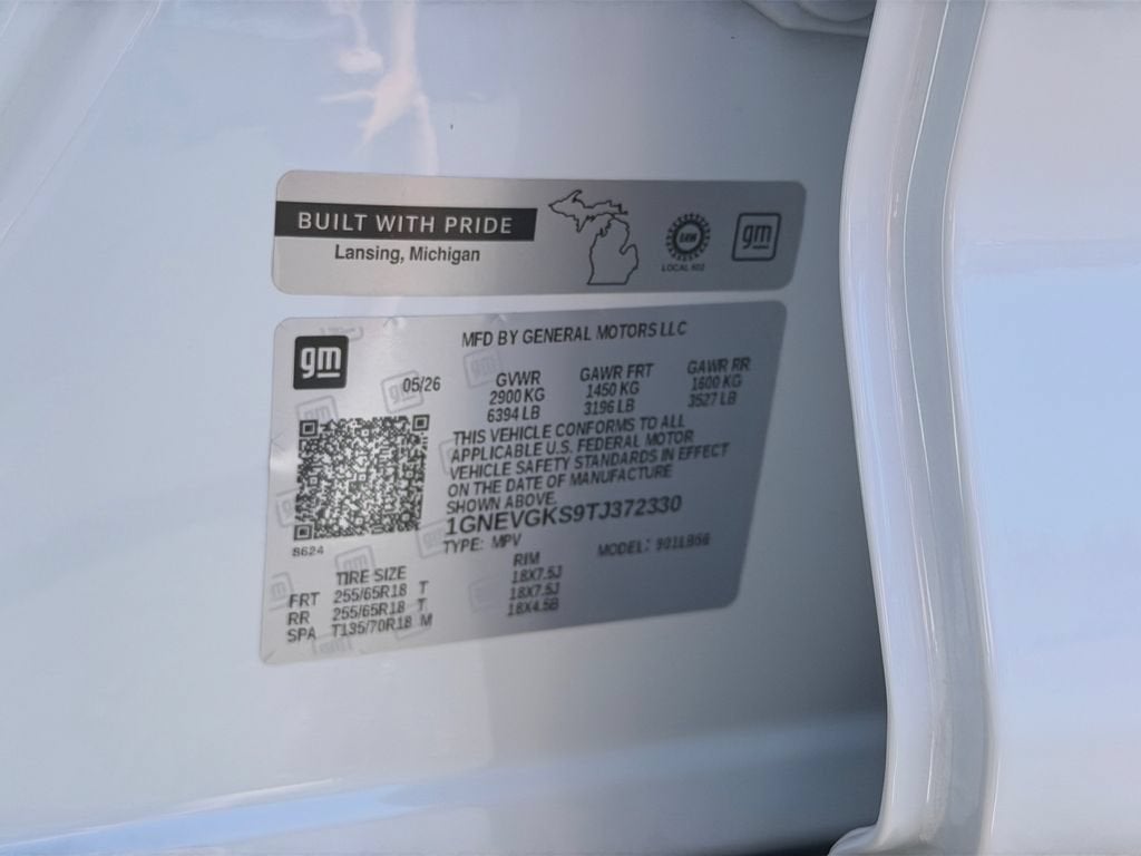 2026 Chevrolet Traverse LT