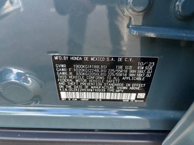 2024 Honda HR-V AWD Sport
