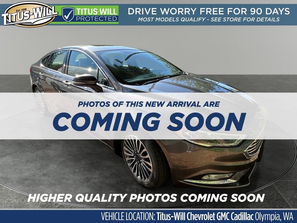 2017 Ford Fusion Titanium FWD's photo