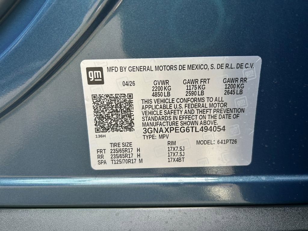 2026 Chevrolet Equinox LT