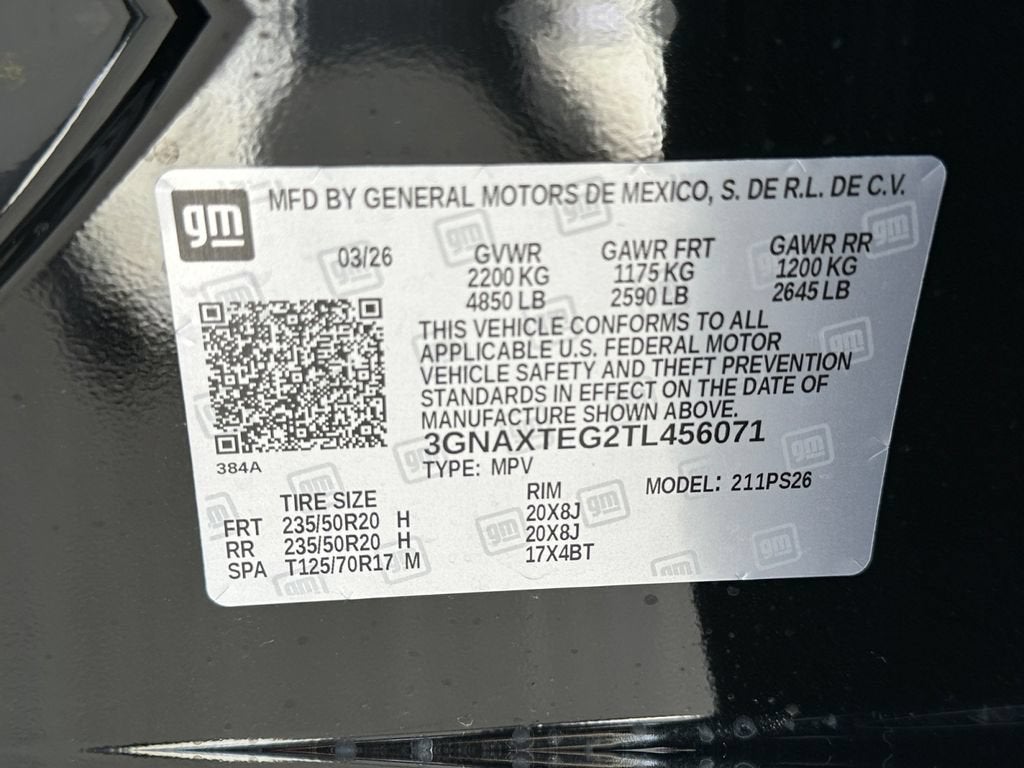 2026 Chevrolet Equinox RS