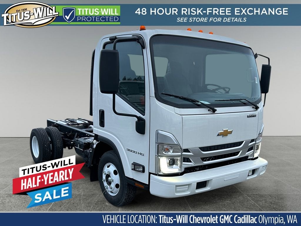 2025 Chevrolet Low Cab Forward 3500 HG MEDIUM ASH GRAY