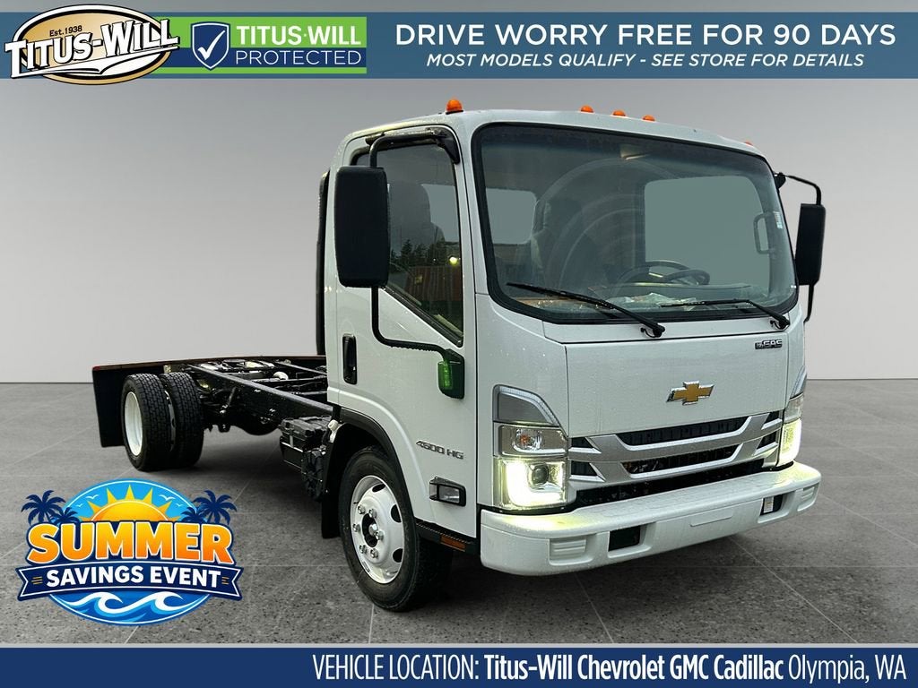 2025 Chevrolet Low Cab Forward 4500 HG MEDIUM ASH GRAY