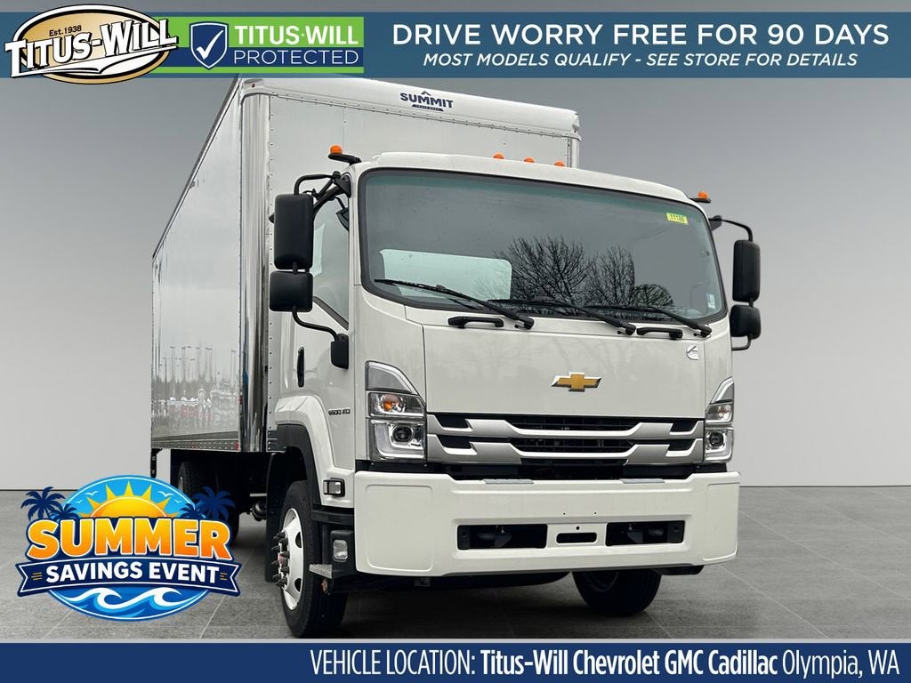 2024 Chevrolet Low Cab Forward 6500 XD MED ASH GRAY
