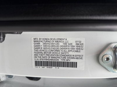 2022 Honda Passport AWD TrailSport