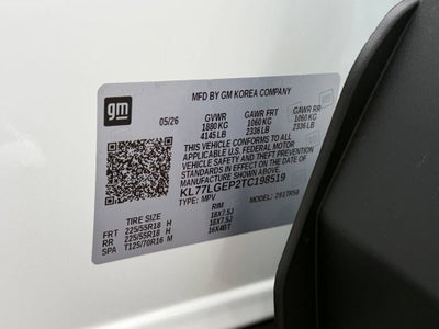 2026 Chevrolet Trax 1RS