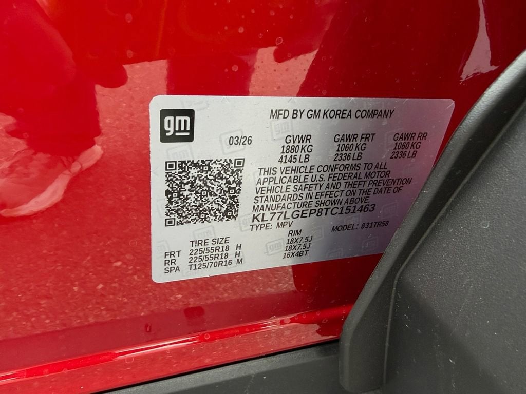 2026 Chevrolet Trax 1RS