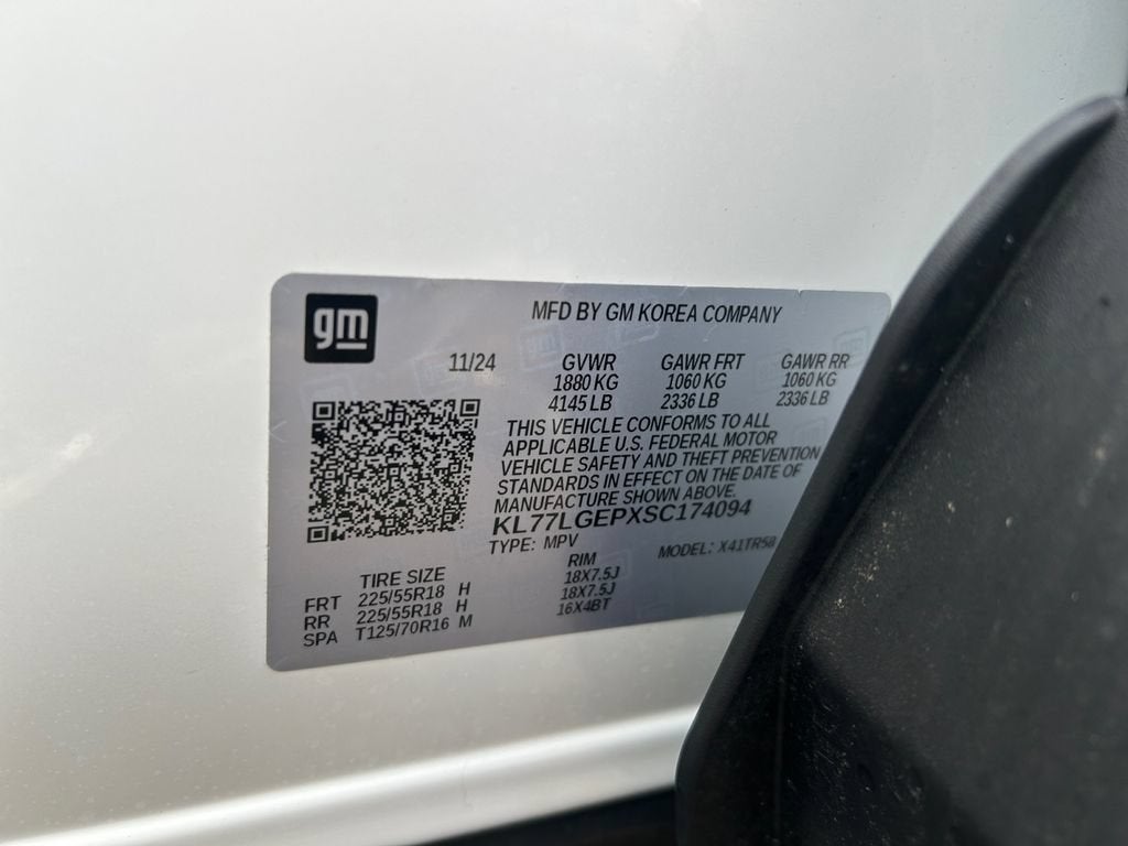 2025 Chevrolet Trax 1RS